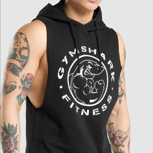 Legacy Drop Armhole Hoodie GYMSHARK